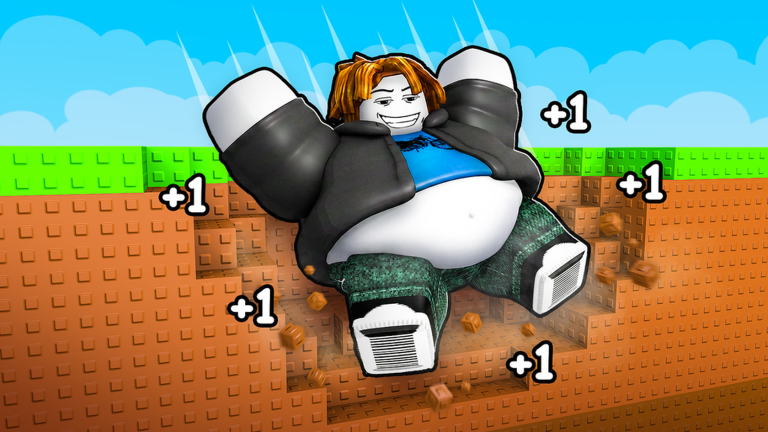 +1 Fat Per Click official Roblox cover art